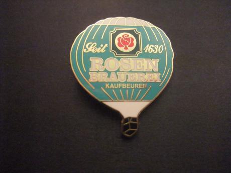 Rosenbrauerei,Duits bier Pössneck, heteluchtballon